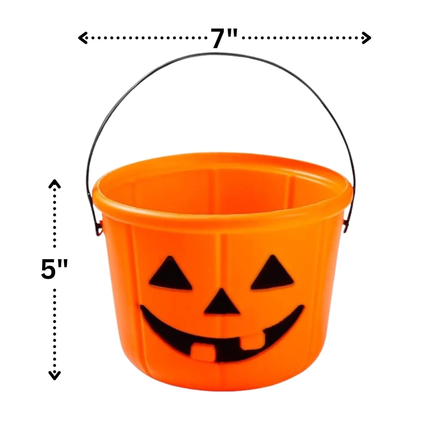 Halloween Pumpkin Bucket – Assorted Candies & Snacks (44 Count)