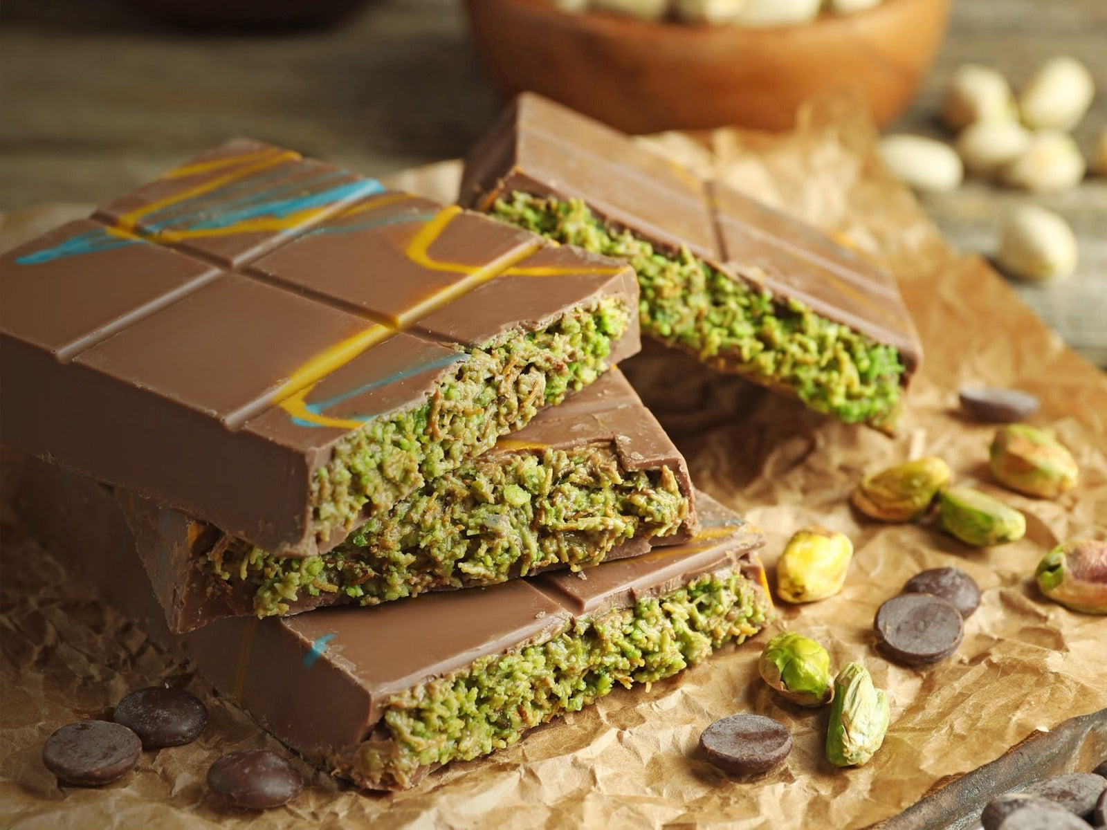 Dubai Chocolate slideshow background