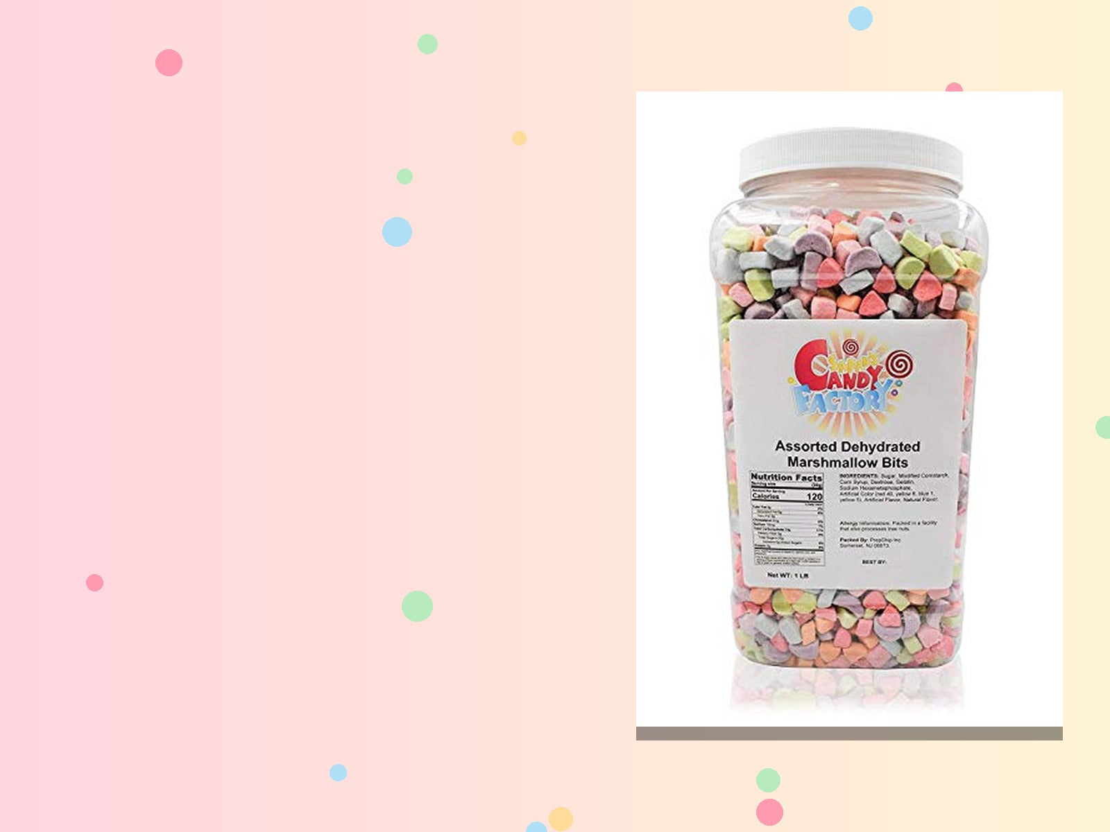 Assorted Marshmallow slideshow background